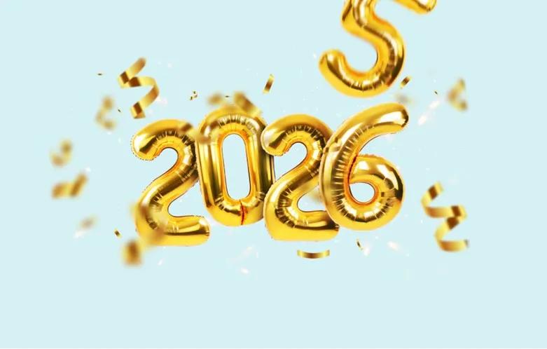 2026 celebration balloons