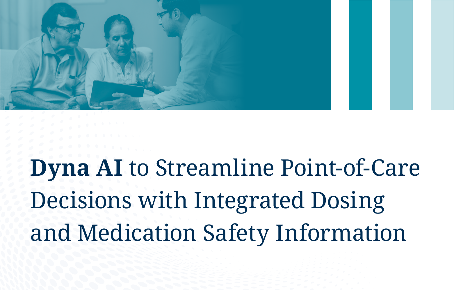 (EBSCO Clinical Decisions) Dyna AI to Streamline Point-of-Care Decisions with Integrated Dosing and Medication Safety Information. Available early 2026