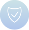 Shield with a checkmark