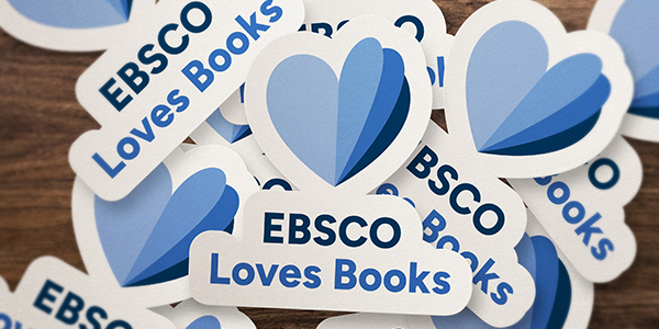 EBSCO Loves Books stickers