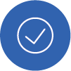 check mark in a circle