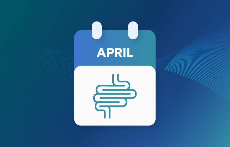 april gut health calendar icon
