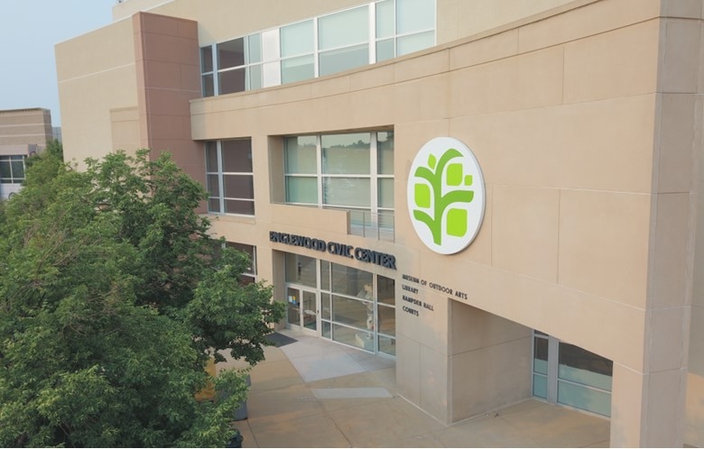 the exterior of englewood civic center