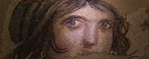 Turkiye's Gypsy Girl mosaic