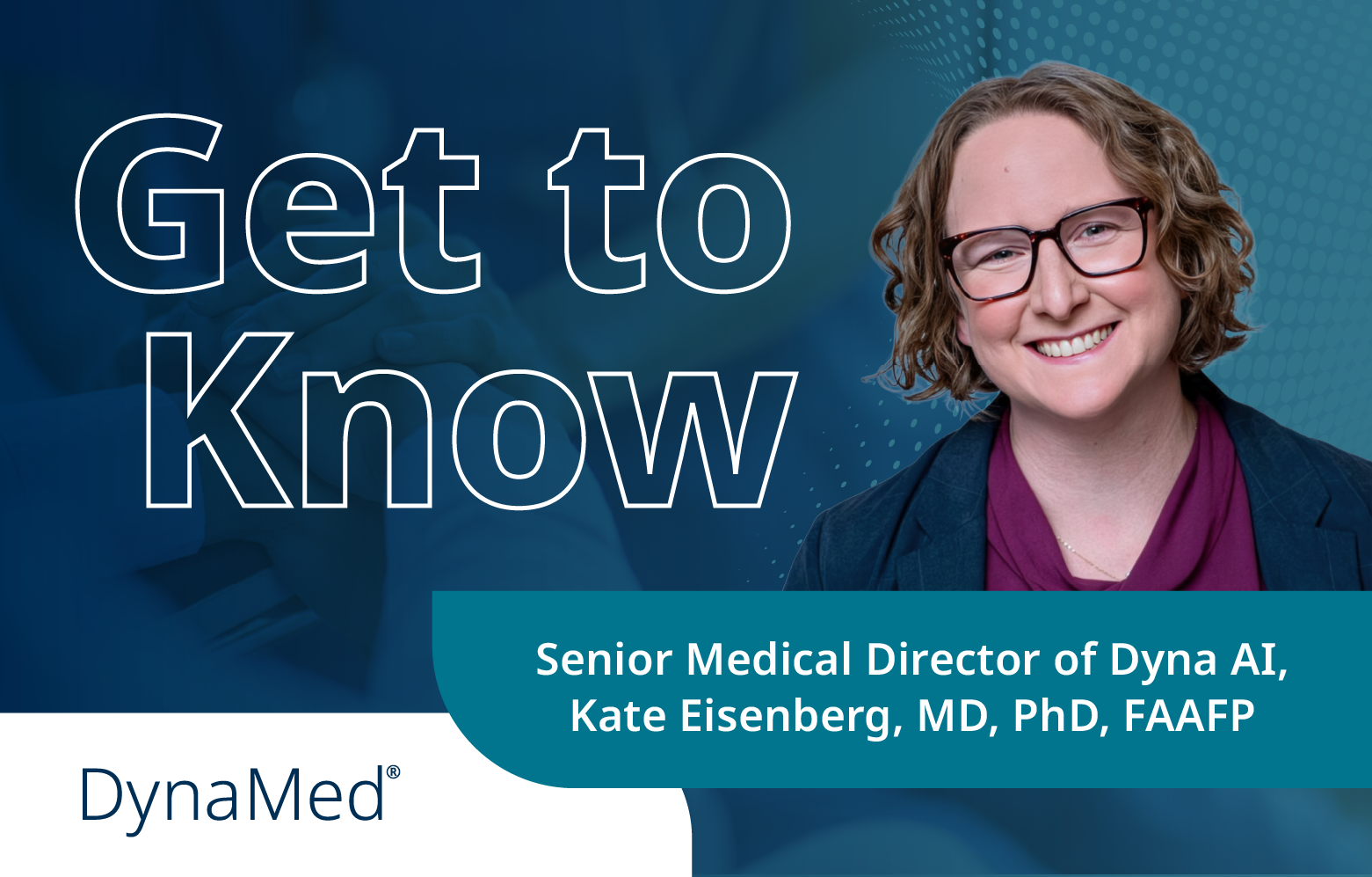 Get to know Dr Kate Eisenberg