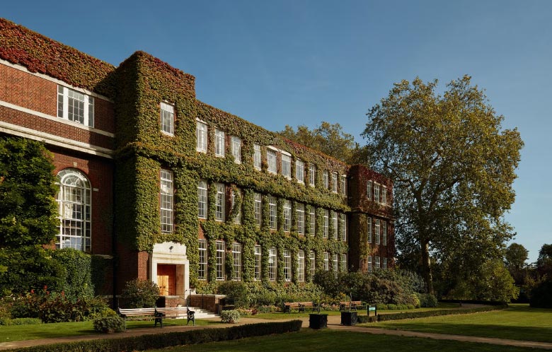 Photo of Regent's University in London, UK