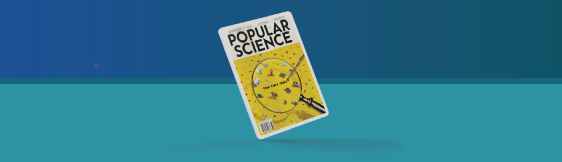 Popular Science cover in a tablet