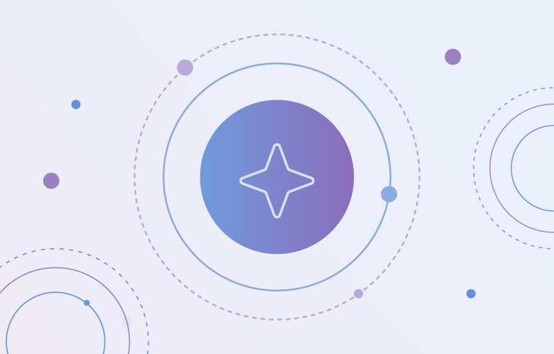 Circle pattern with star icon