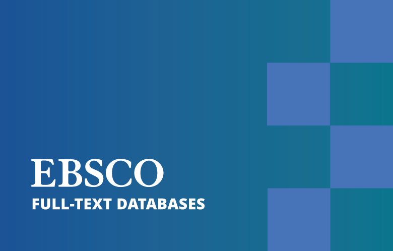 EBSCO Full-Text Databases with square pattern