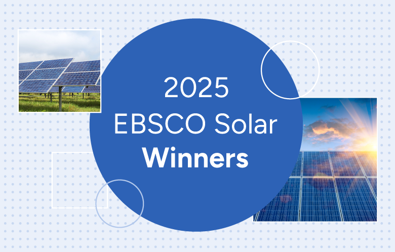2025 EBSCO Solar Winners