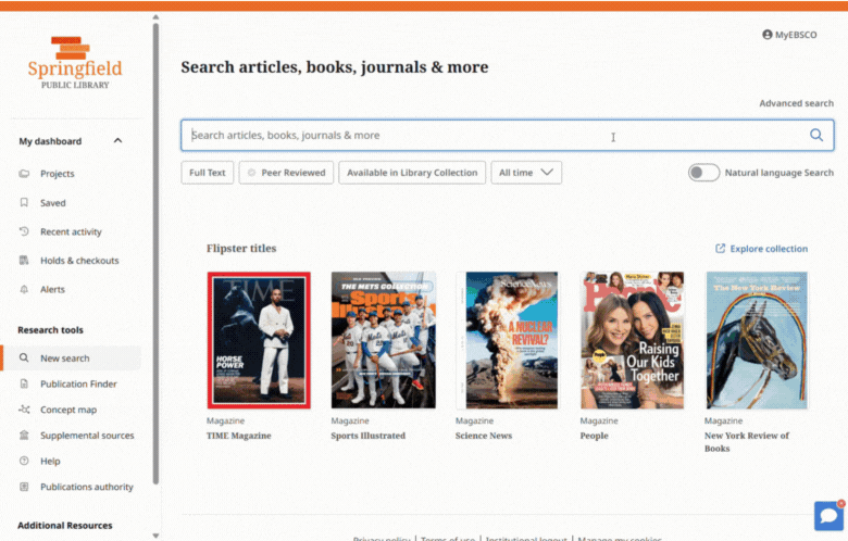 Demonstration of NoveList Select content appearing in a book record in EBSCO Discovery Service (EDS).