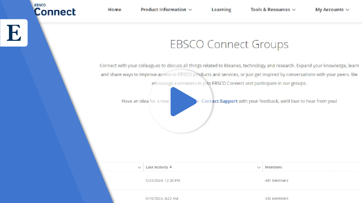 Stay Updated on Changes and News Regarding EBSCO eBooks Subscriptions
