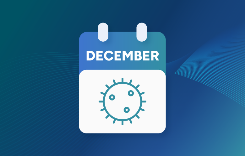 december HIV care calendar icon