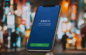 EBSCO Mobil uygulaması görseli