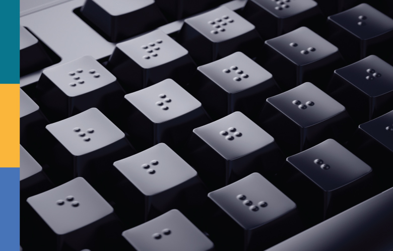 Braille keyboard