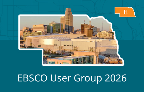 EBSCO User Group 2026 with image of Omaha, Nebraska