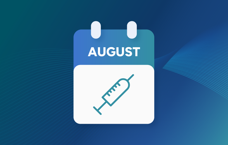 august immunization calendar icon